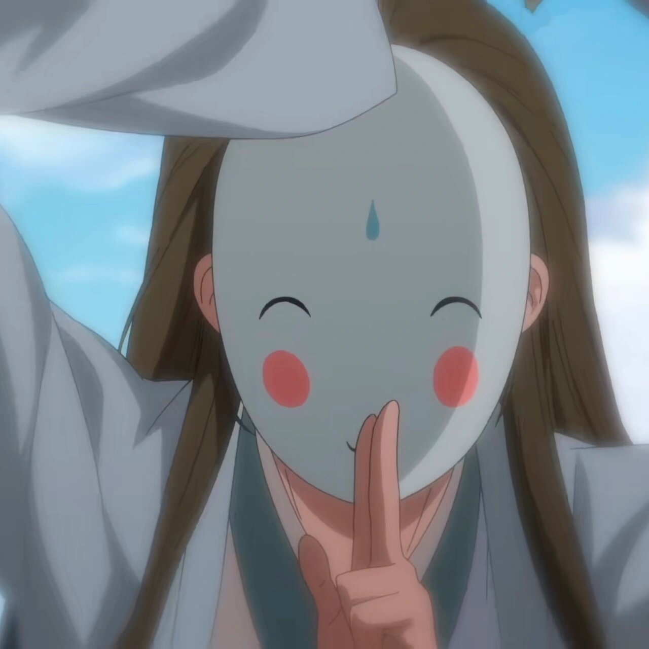 精选动漫头像(七)——王权霸业 番名:狐妖小红娘 一镜淮水浮岩山,睟影