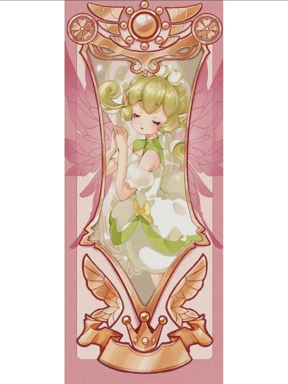 铃兰花精灵王君影初始,黑化,进化形态