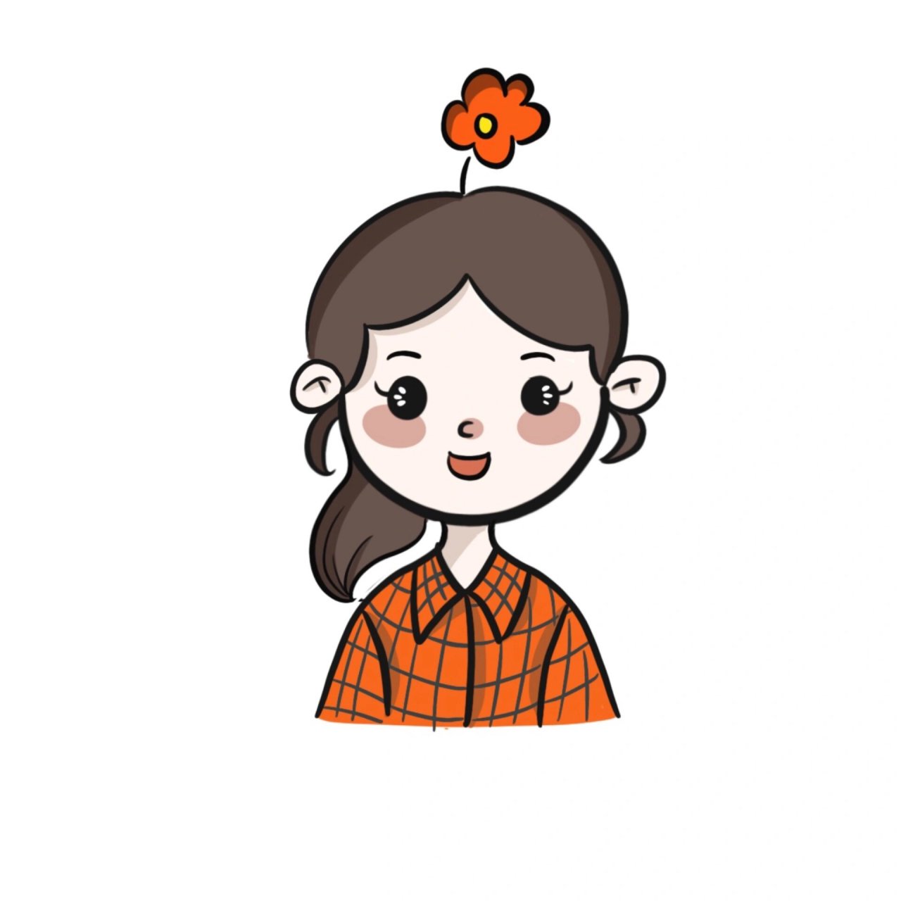 幼儿园老师简笔画【图片版】