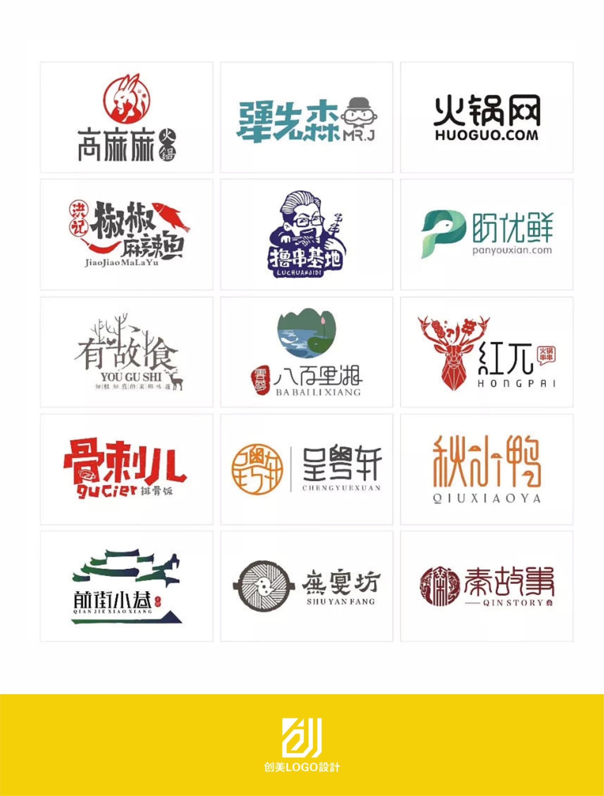 大品牌 | 餐饮行业logo合集