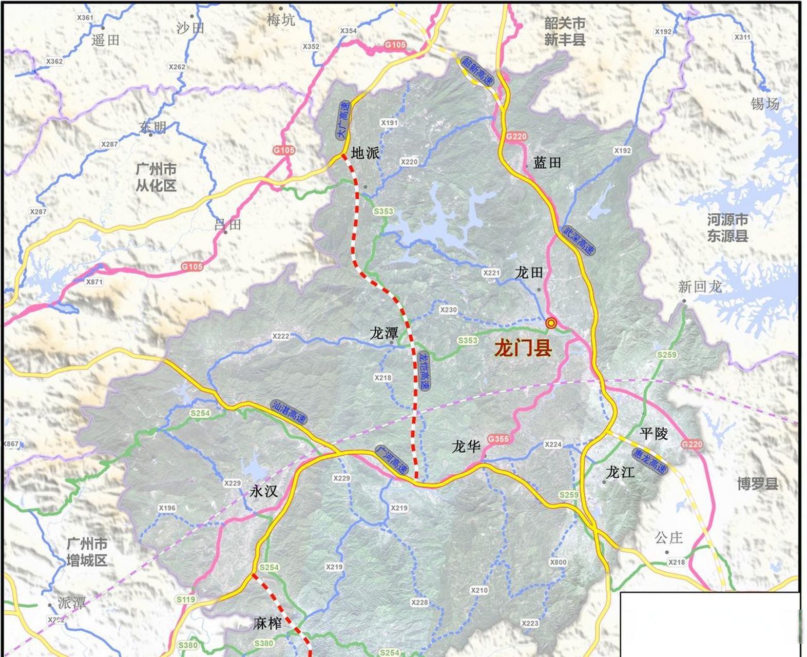 龙门县十四五交通运输(高铁,高速等)规划惠州惠州头条 (1)交通运输
