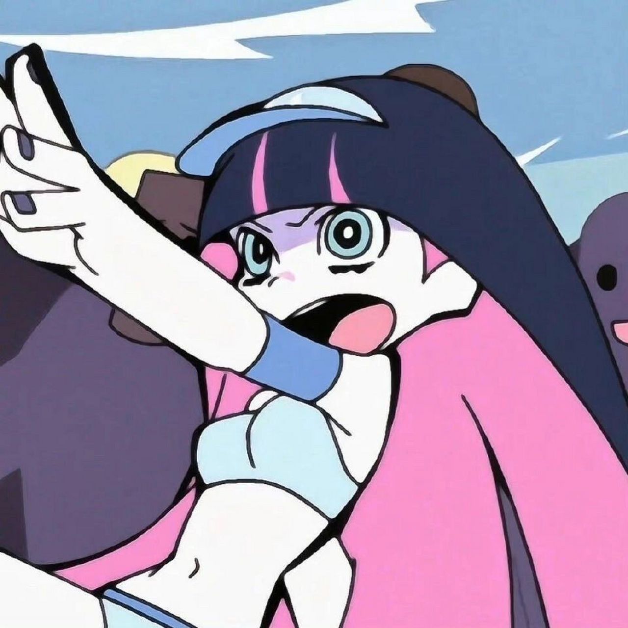 头像分享|卡通动漫女生奇葩搞怪闺蜜头像 #安莉洁# #弹丸论破# #凹凸