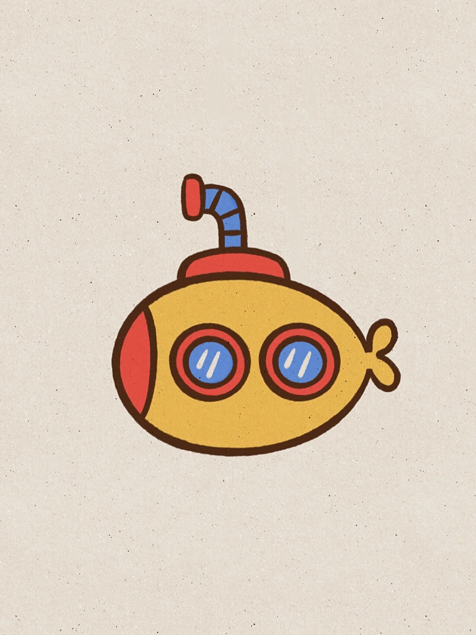 小贝简笔画-潜水艇 7815潜艇(submarine),又称为潜舰,潜水艇,潜水