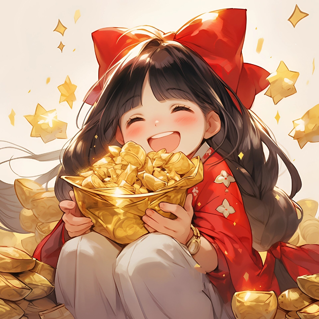 谁还不是个小富婆呢/女生头像/暴富头像 清醒 自律 搞钱 自强 暴富 来