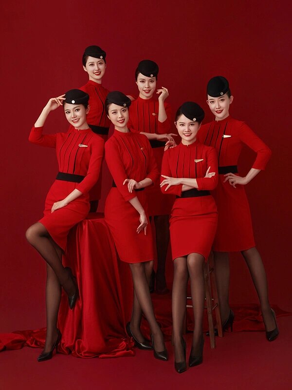 川航空姐制服套装