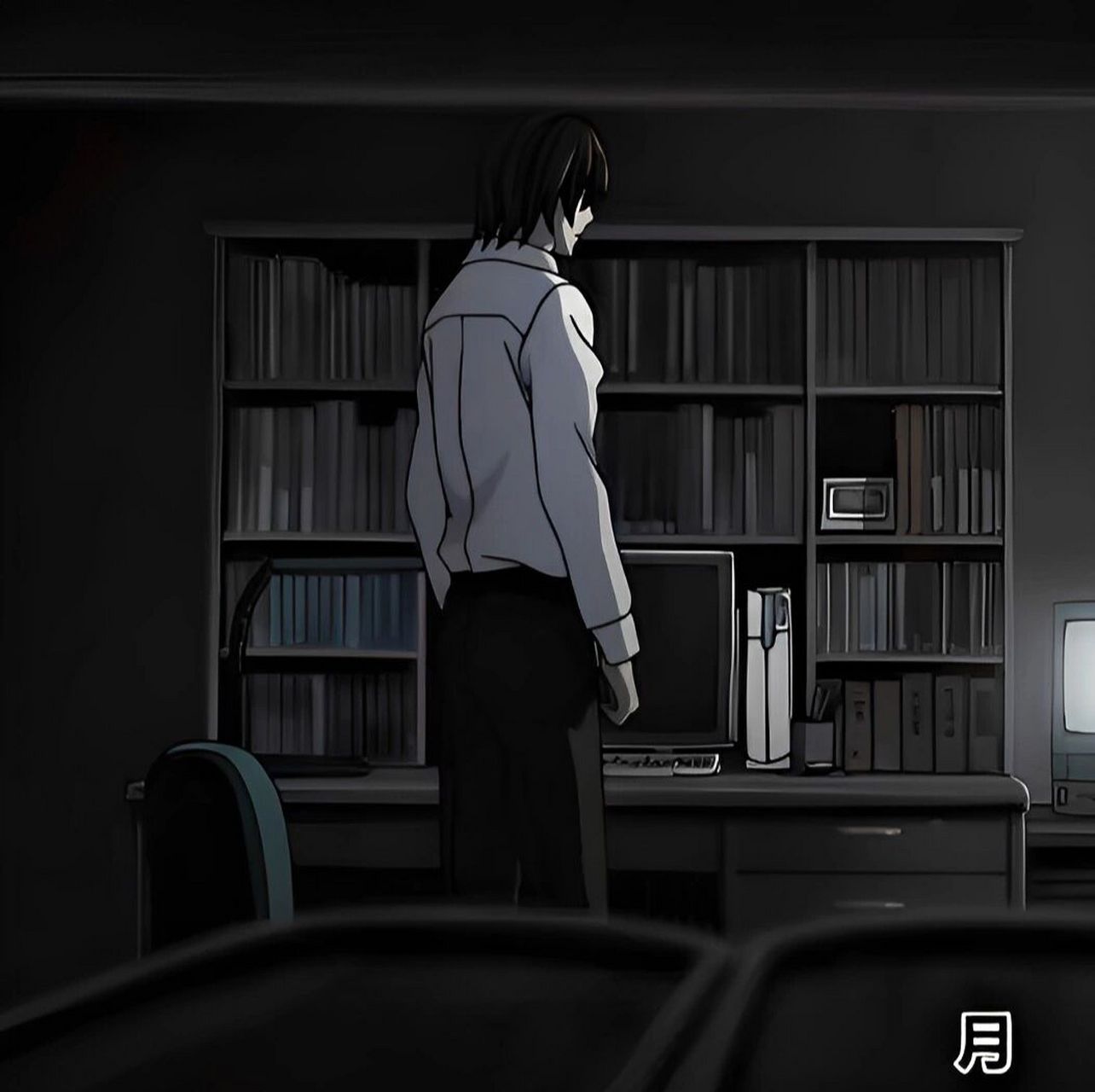 夜神月头像 喜欢的点个赞 #死亡笔记# #夜神月# #动漫头像# #ph团队#