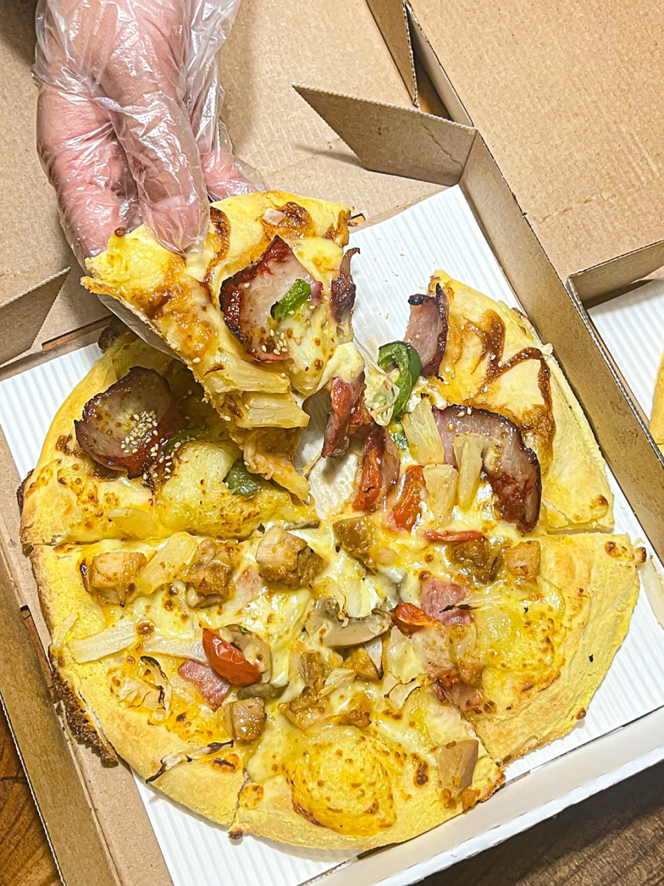 必胜客的尖叫星期三太给力了吧 薯角培根07薯角特别香脆!