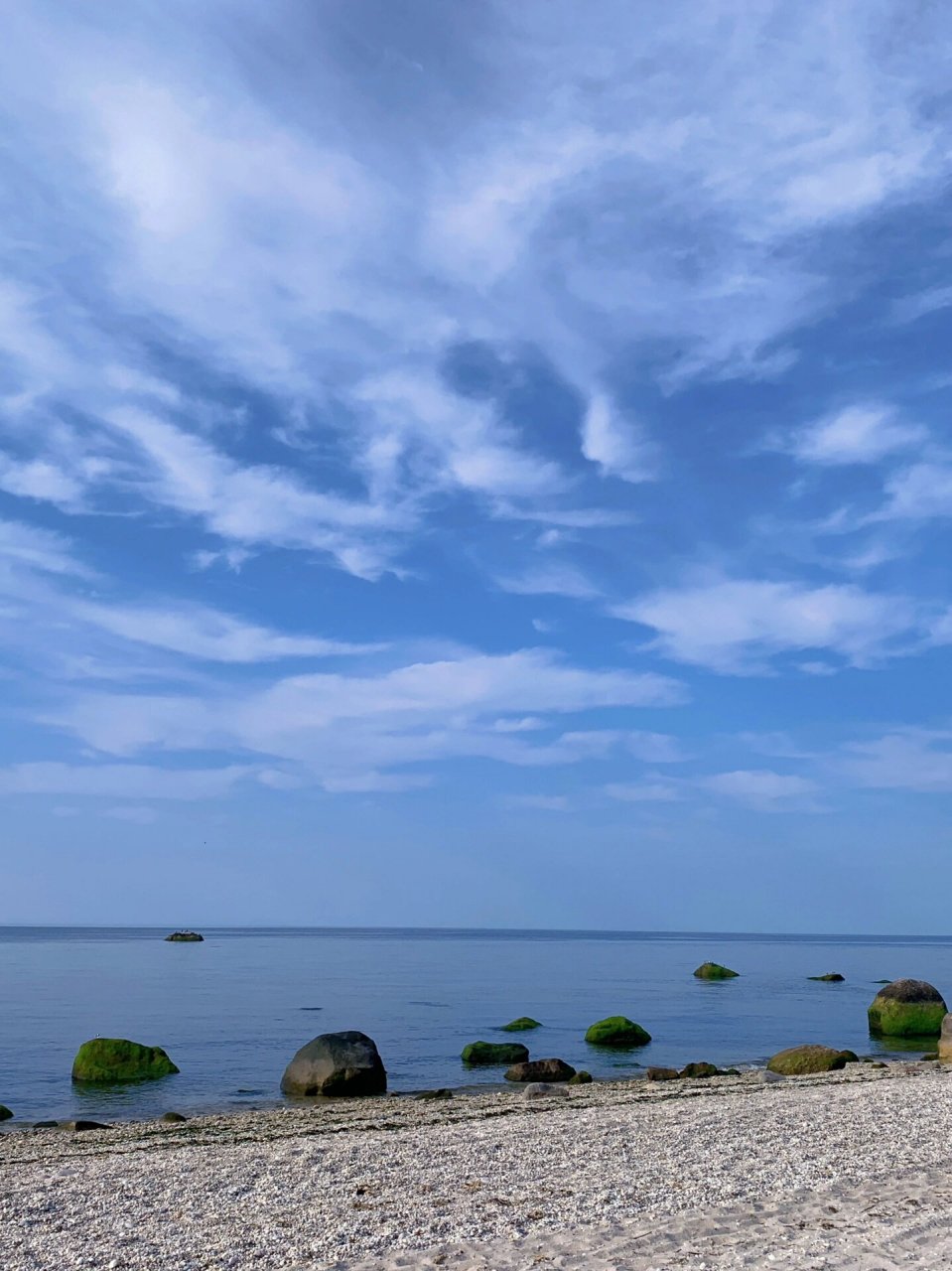 鹅卵石的海边 在长岛露营7215,营地里的海边92 	 满满的是