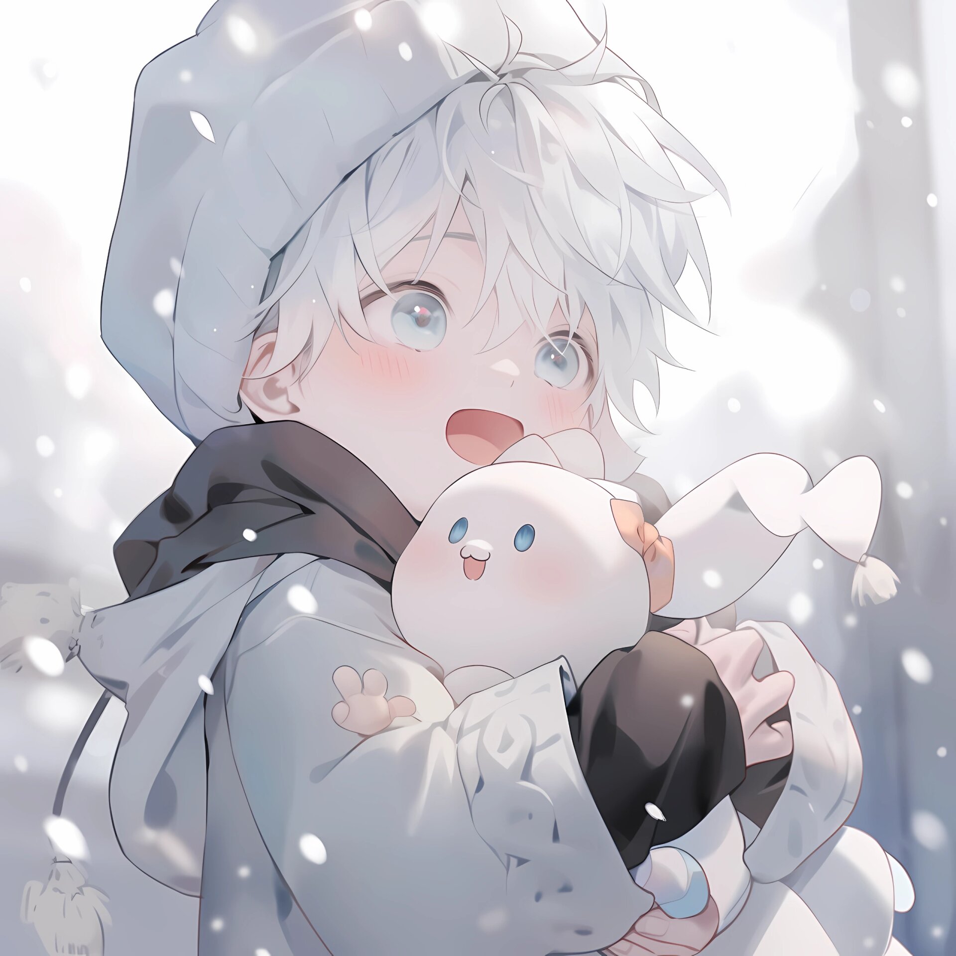 冬季可爱头像|男