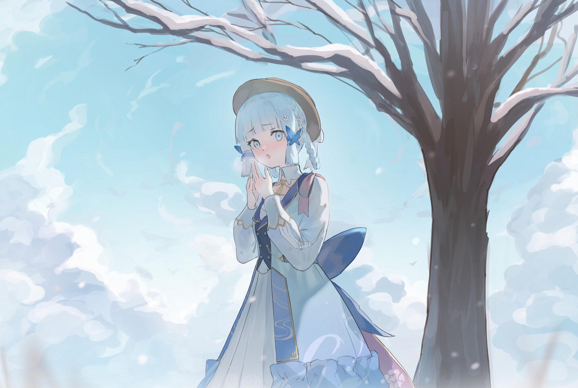 神里绫华壁纸〖花时来信〗03        989998999899