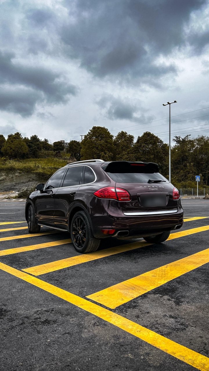 保时捷卡宴|原厂色桃木红.