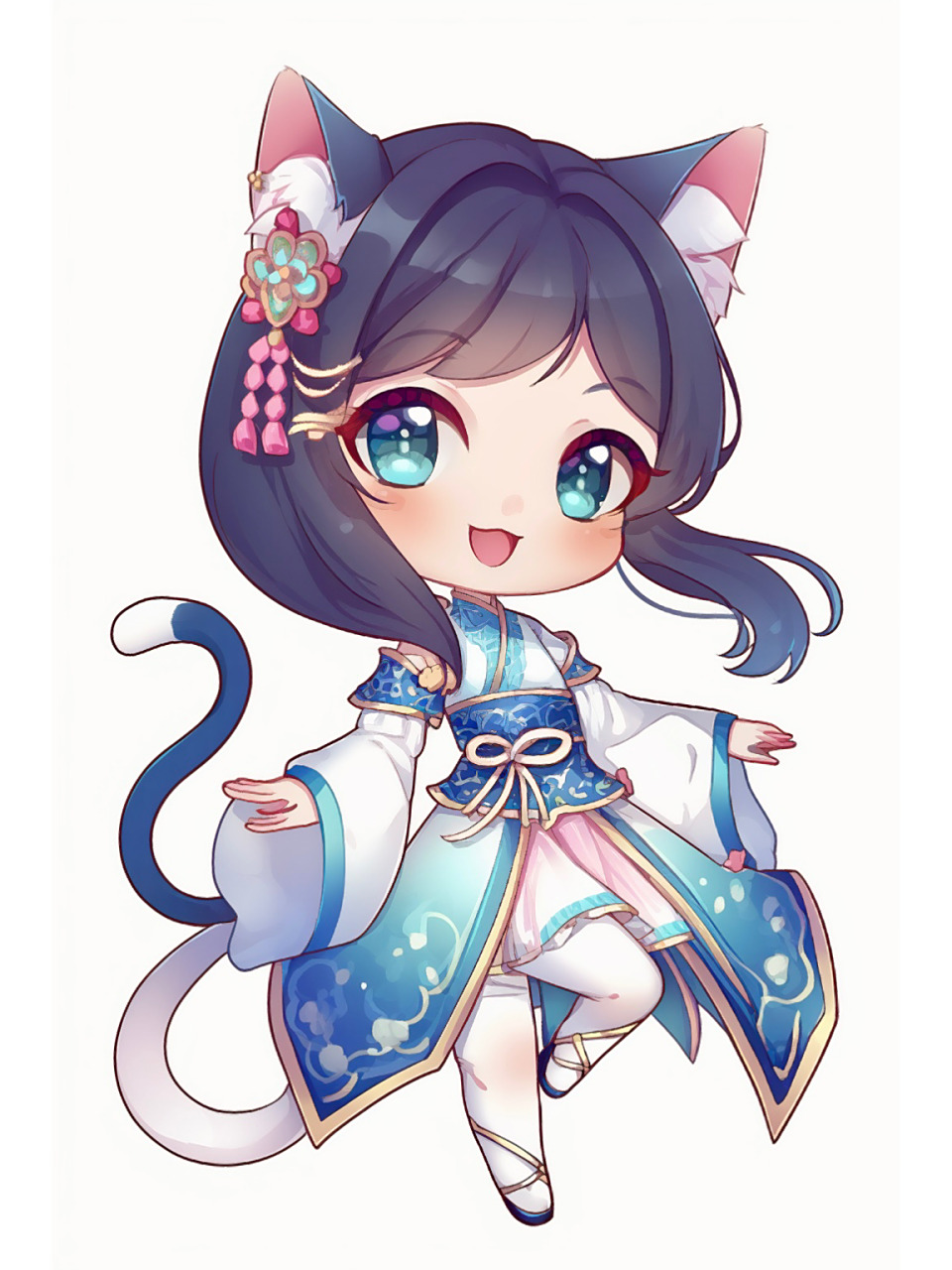 q版二次元猫拟人 q版二次元猫拟人!