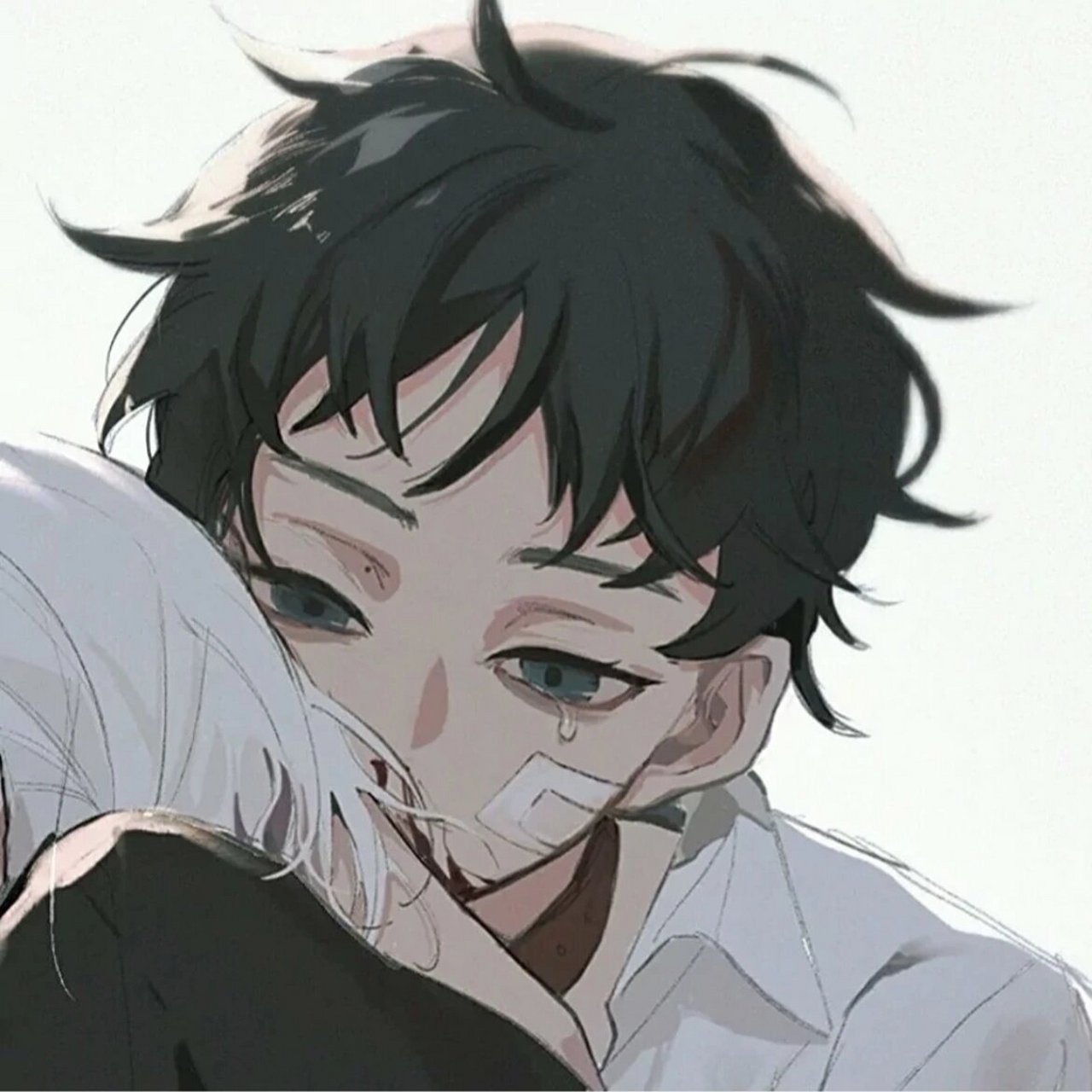 情头 班里有个非常帅气的男生总是喜欢默默的看着我,追他的女生很多,