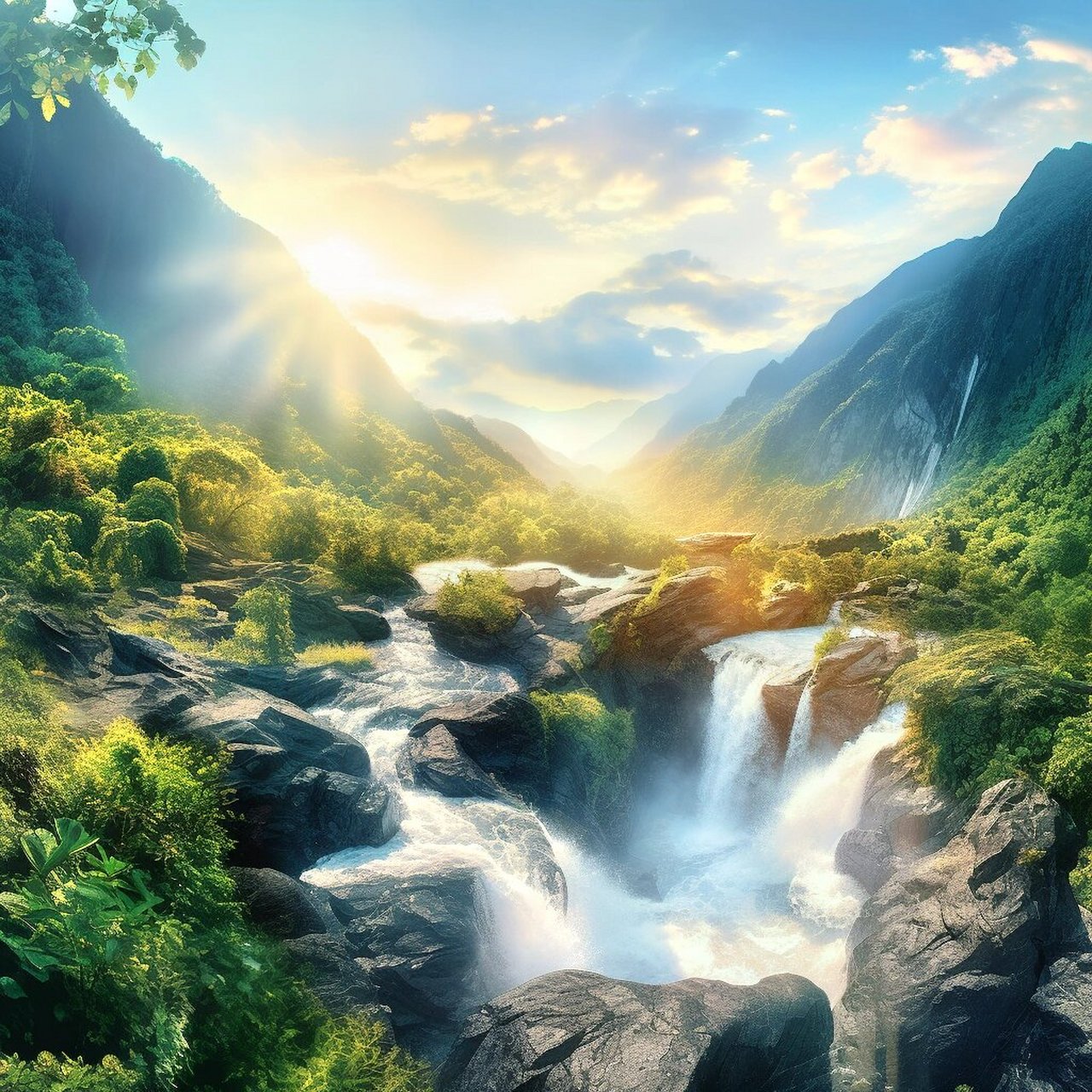 以下男士风景头像的设计方案: 设计方案描述: 我选择了一幅山水画作为