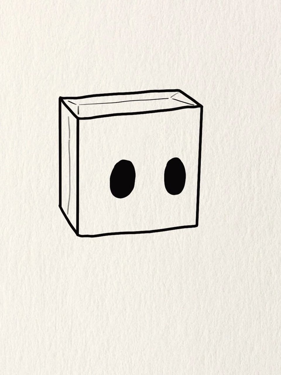 简笔画教程—木头人