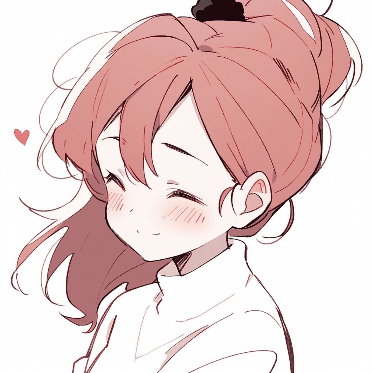 可爱头像|高马尾热烈 出现在我热烈的青春