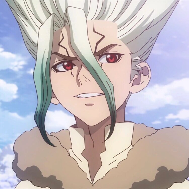 神石千空自截头像 聪哥yyds!《石纪元》