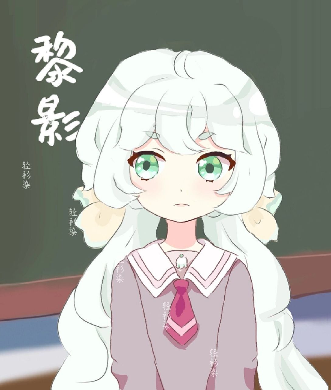 小花仙新自设99 超美的白毛女孩!