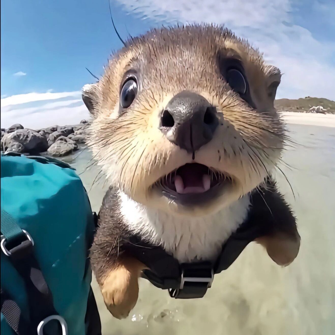 水獭头像 转自b站汤姆头像