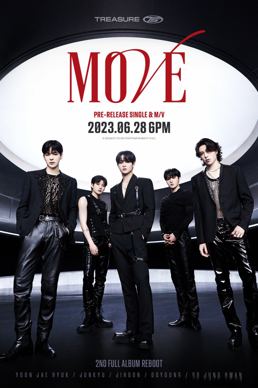 230621官方更新 treasure (t5) move release poster  move pre