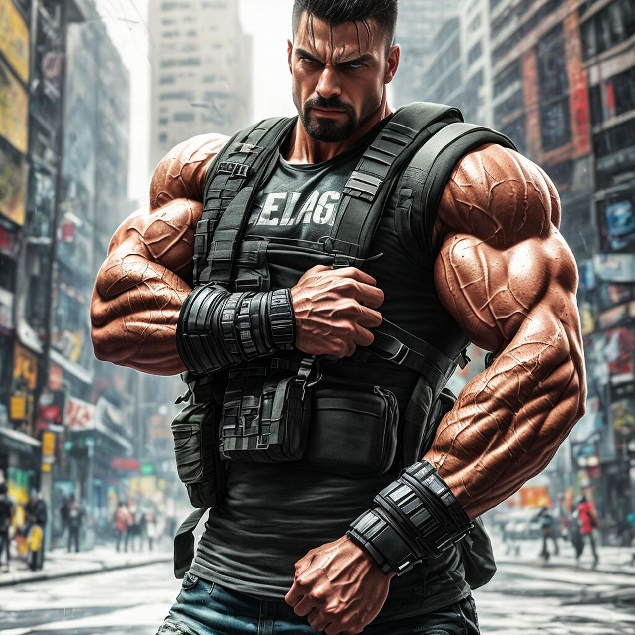 准备好迎接一个超猛的健身房肌肉男壁纸了吗?