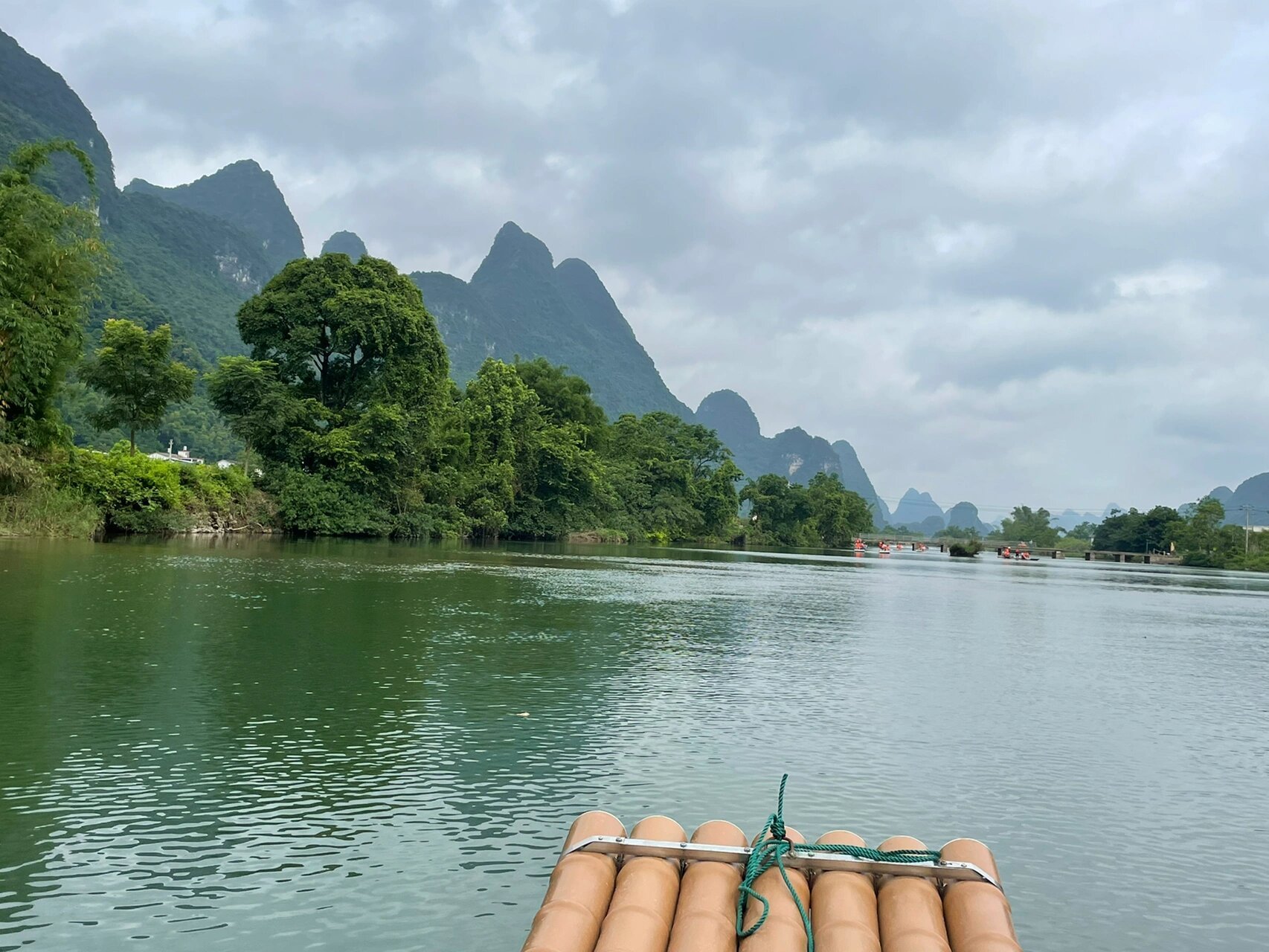 桂林-阳朔-龙脊梯田旅游日记(下) day4:遇龙河景区 村上春树 十里画廊