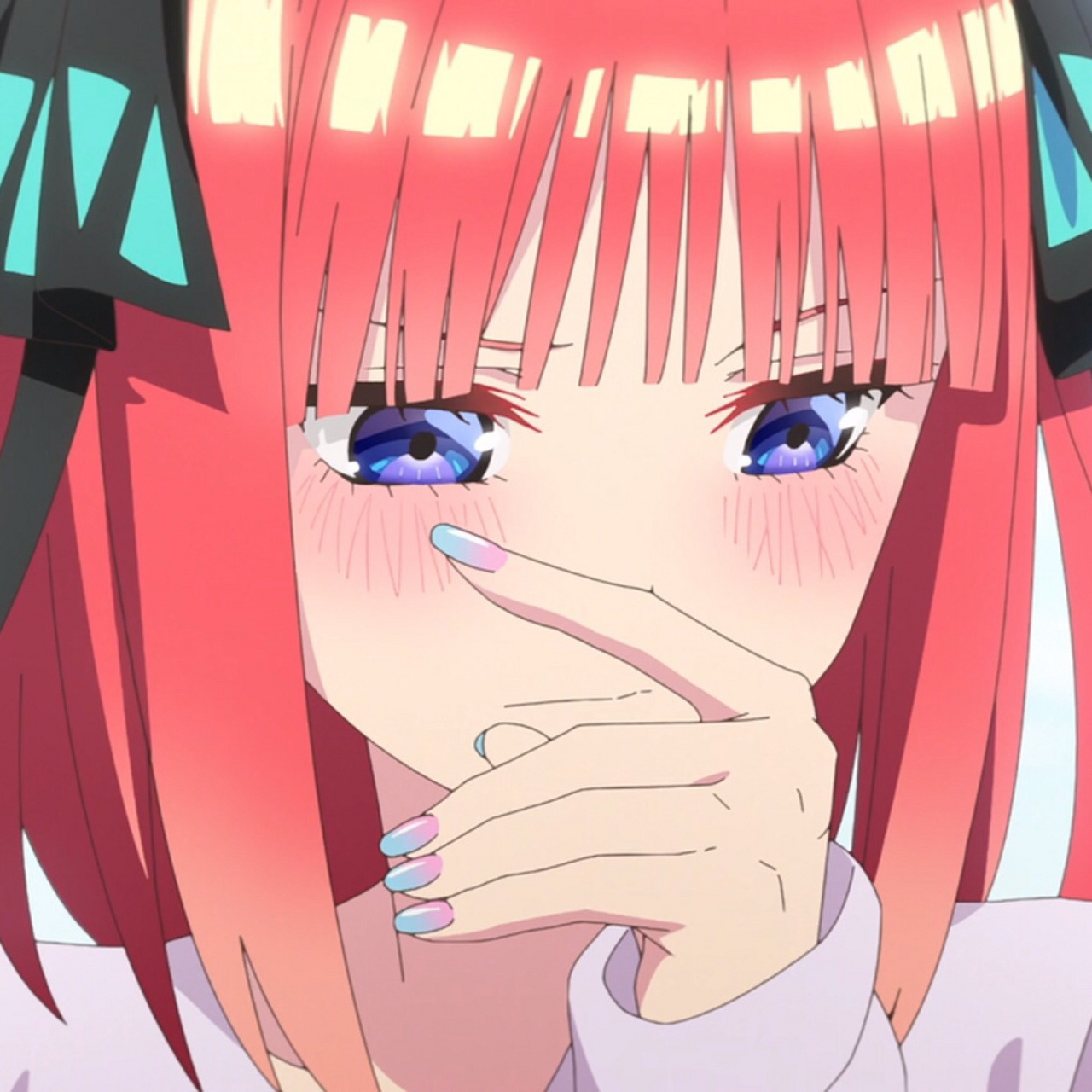 【今日份头像】中野二乃 二乃短发真的超帅的