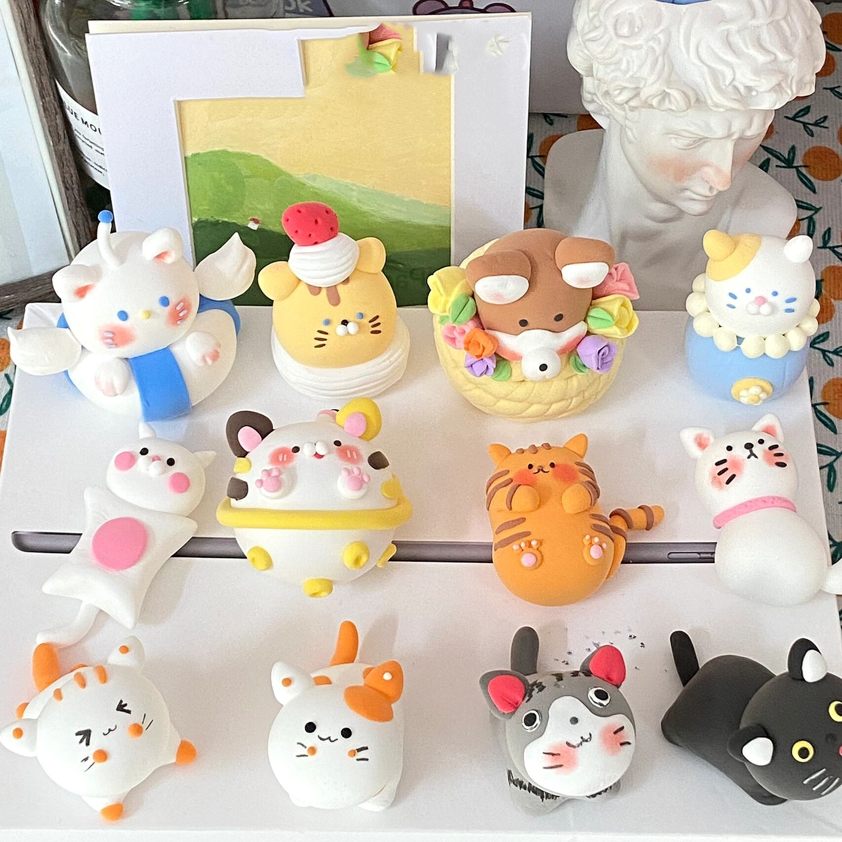 超轻粘土|可爱小猫咪合集来啦