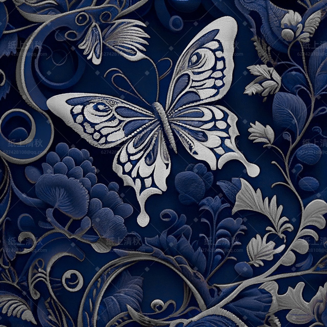 aigc与非遗蜡染【蝶化】 一组粉丝小可爱要看的蝴蝶