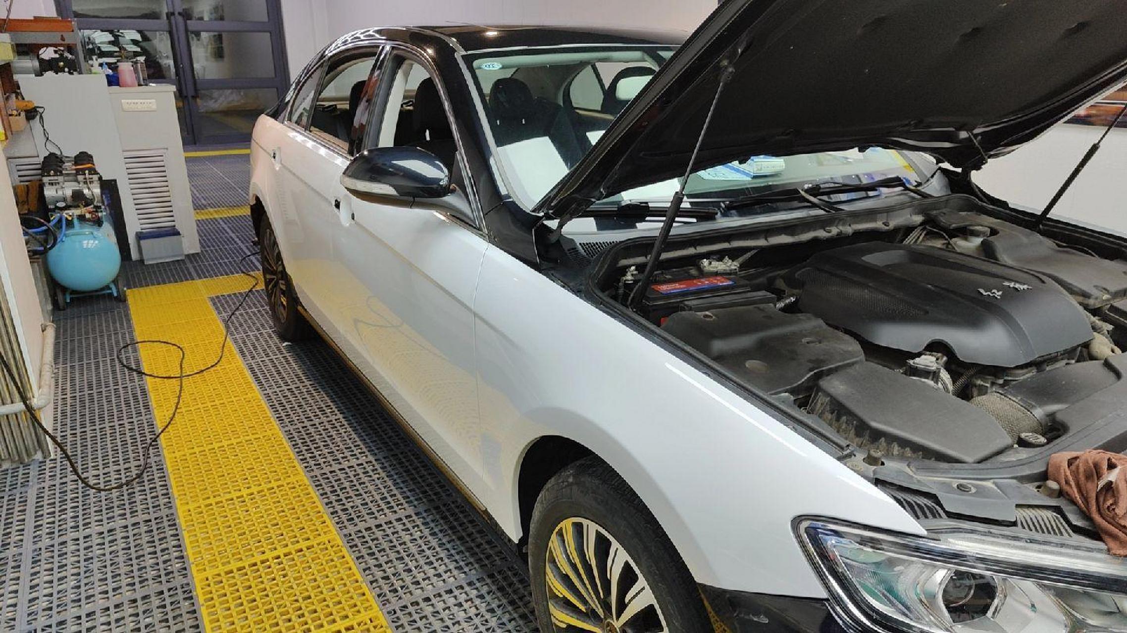 红旗h7双拼改色案例分享