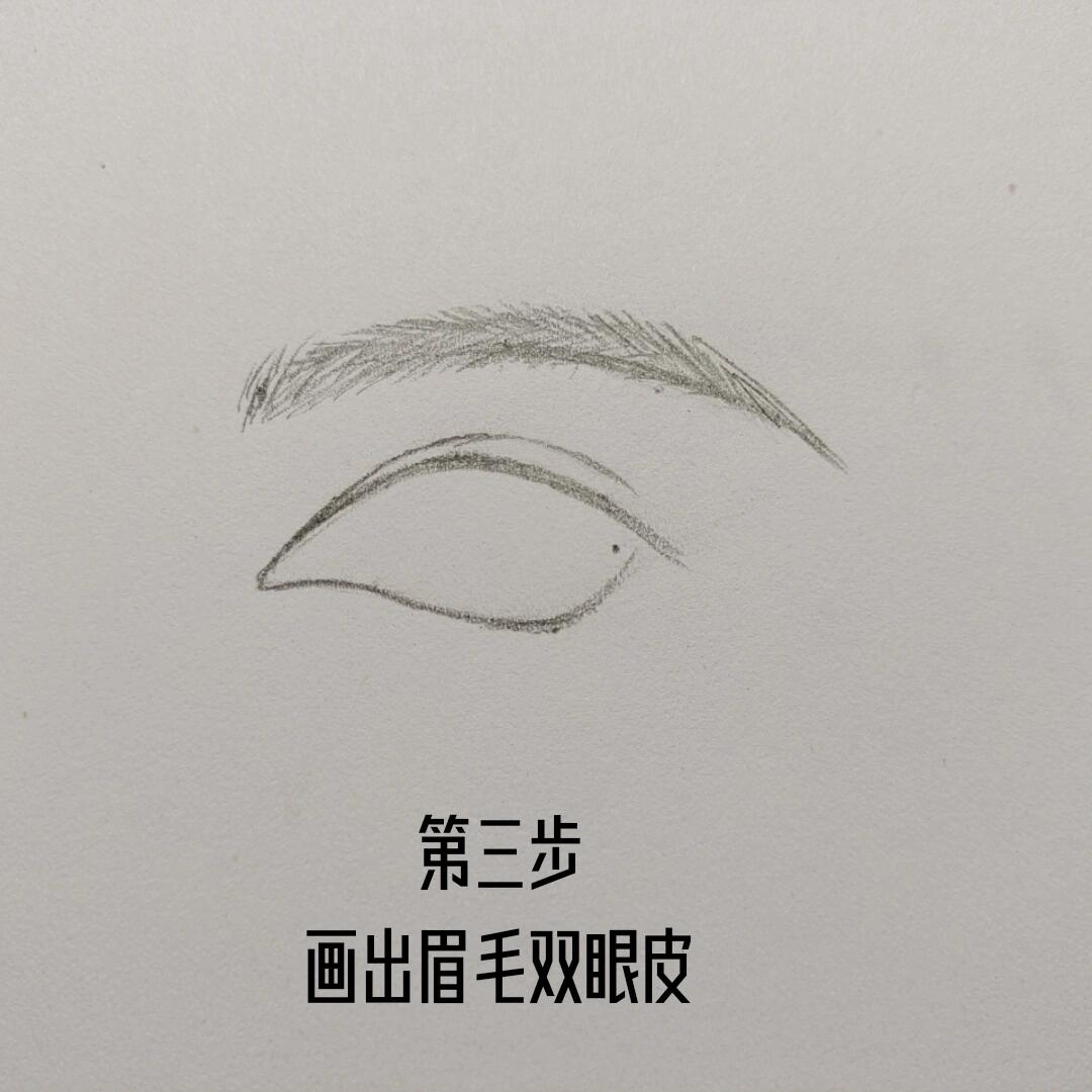 超简单眼睛画法