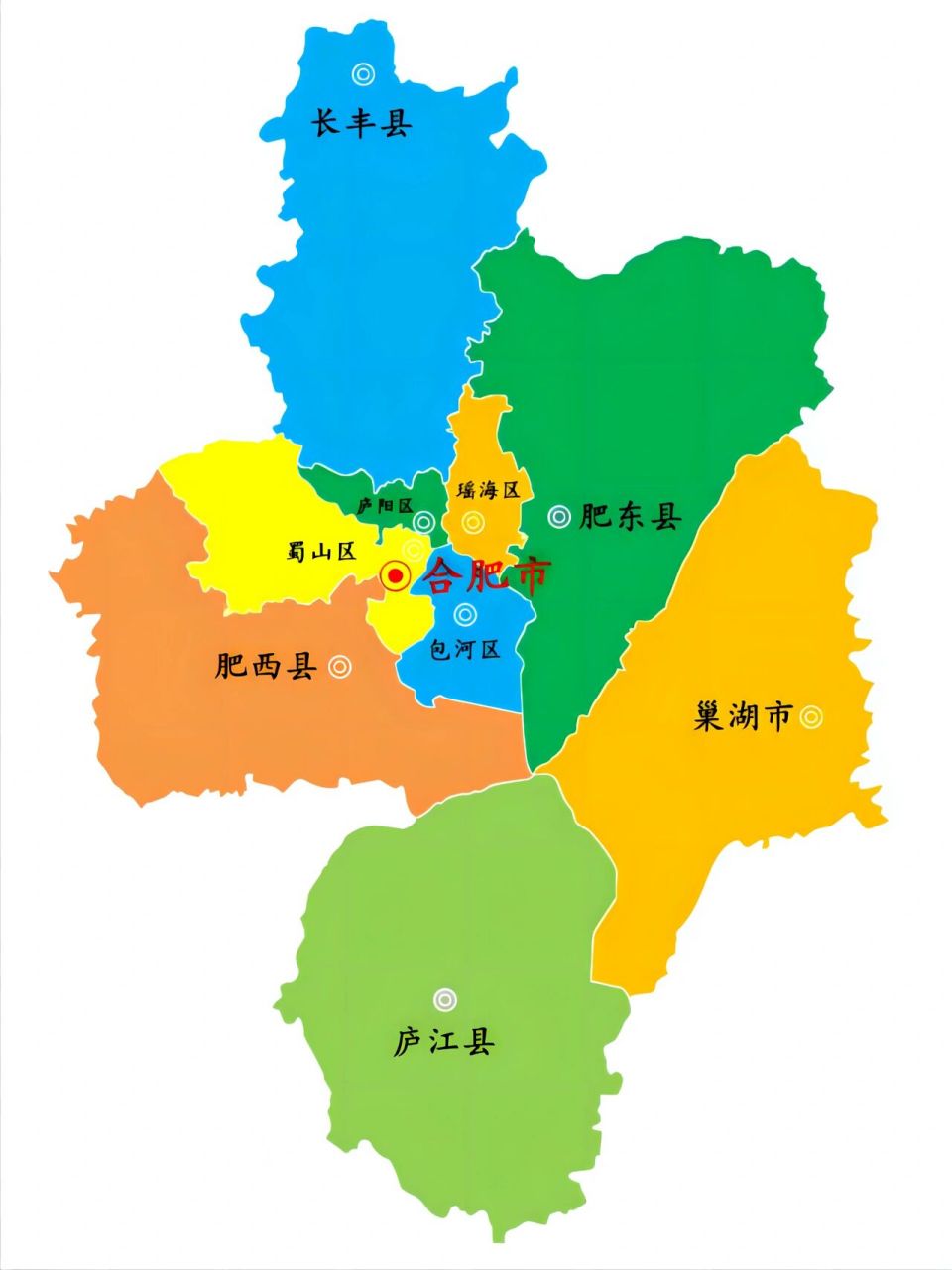 安徽省·合肥市景区景点93个2/2 下辖: 4直辖区:蜀山区,瑶海区,庐阳区