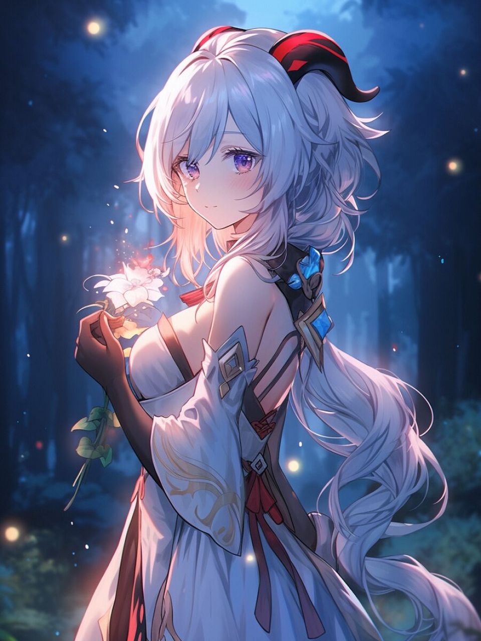 【原神壁纸】甘雨丨循循守月 千百年的时光里, 历任七星不停更迭