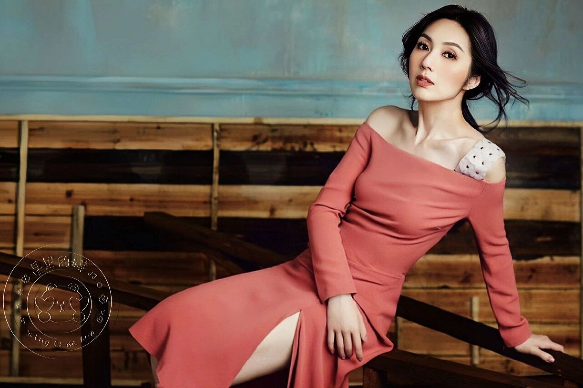 一波杨千嬅的美图～ 我的小羊好美 9090