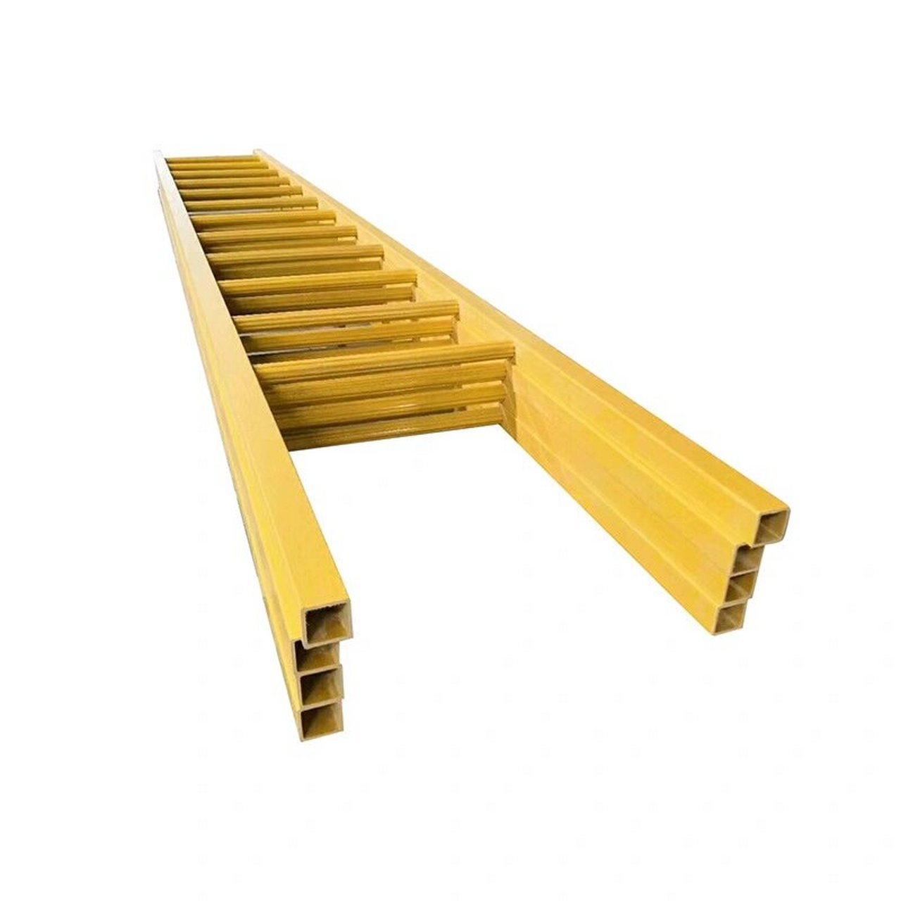 玻璃钢爬梯厂家玻璃钢护笼爬梯基坑爬梯 玻璃钢爬梯