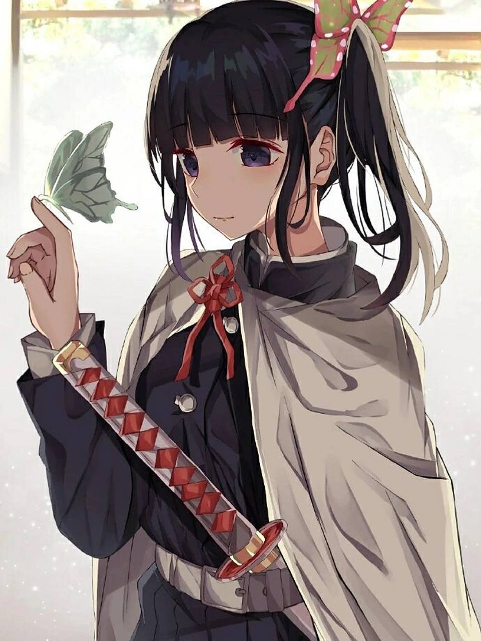 《鬼灭之刃》壁纸:香奈乎专辑,唯一的蝴蝶
