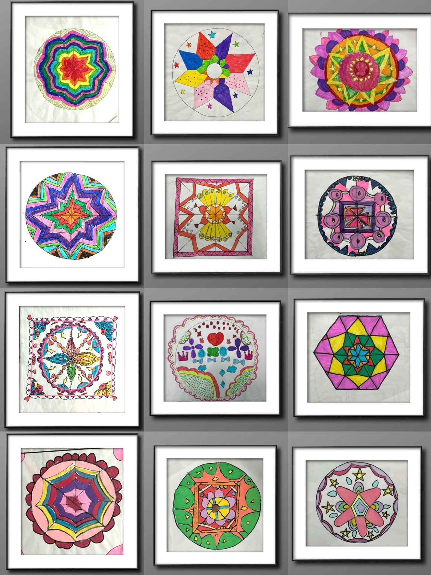 儿童画|万花筒②