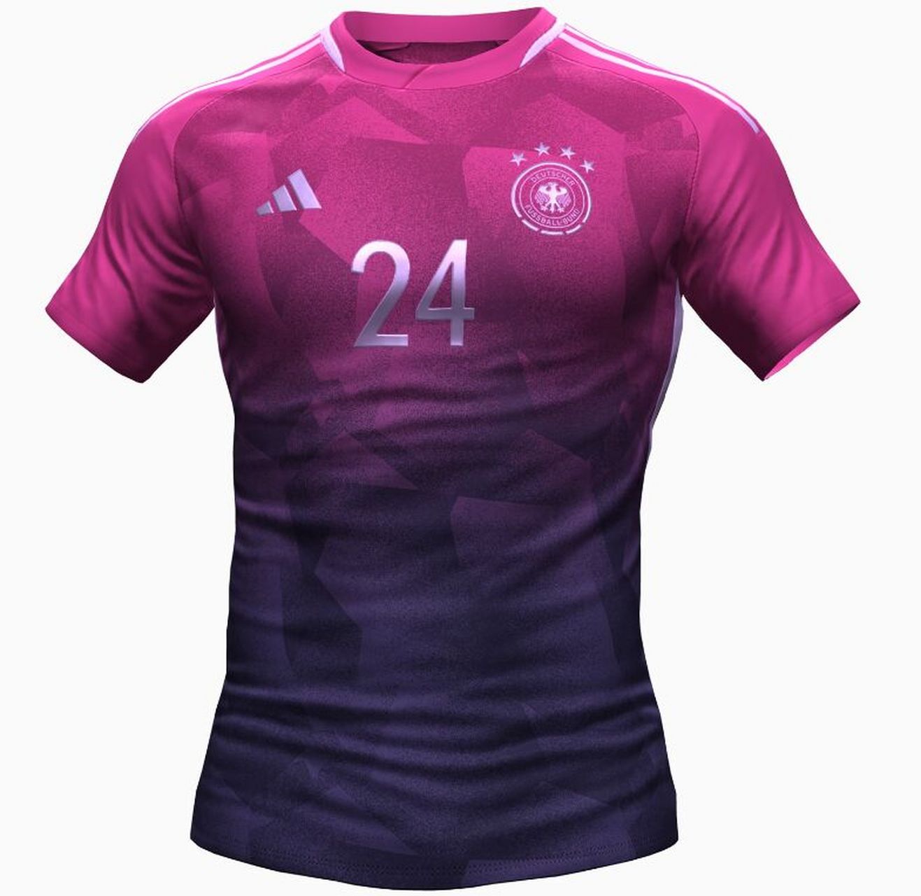 德国2024客场球衣谍照 (75%准确,颜色偏暗沉)02#足球#0202