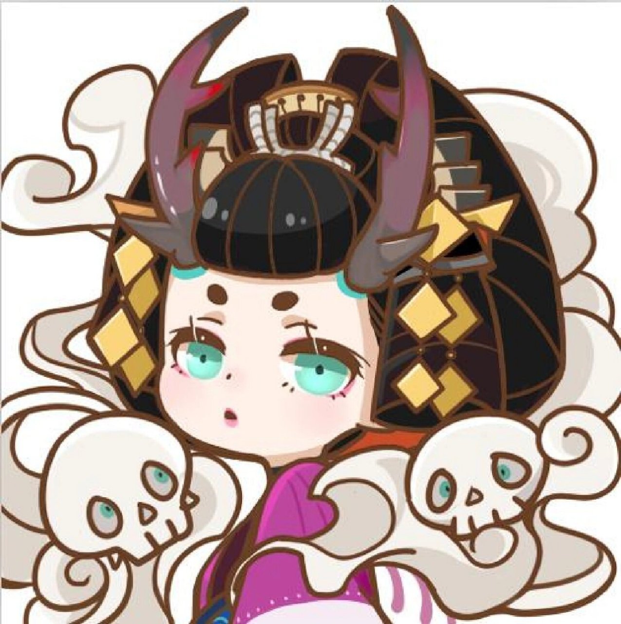 阴阳师q版呆萌可爱的头像来喽 #可爱# #呆萌可爱# #q萌头像# #头像