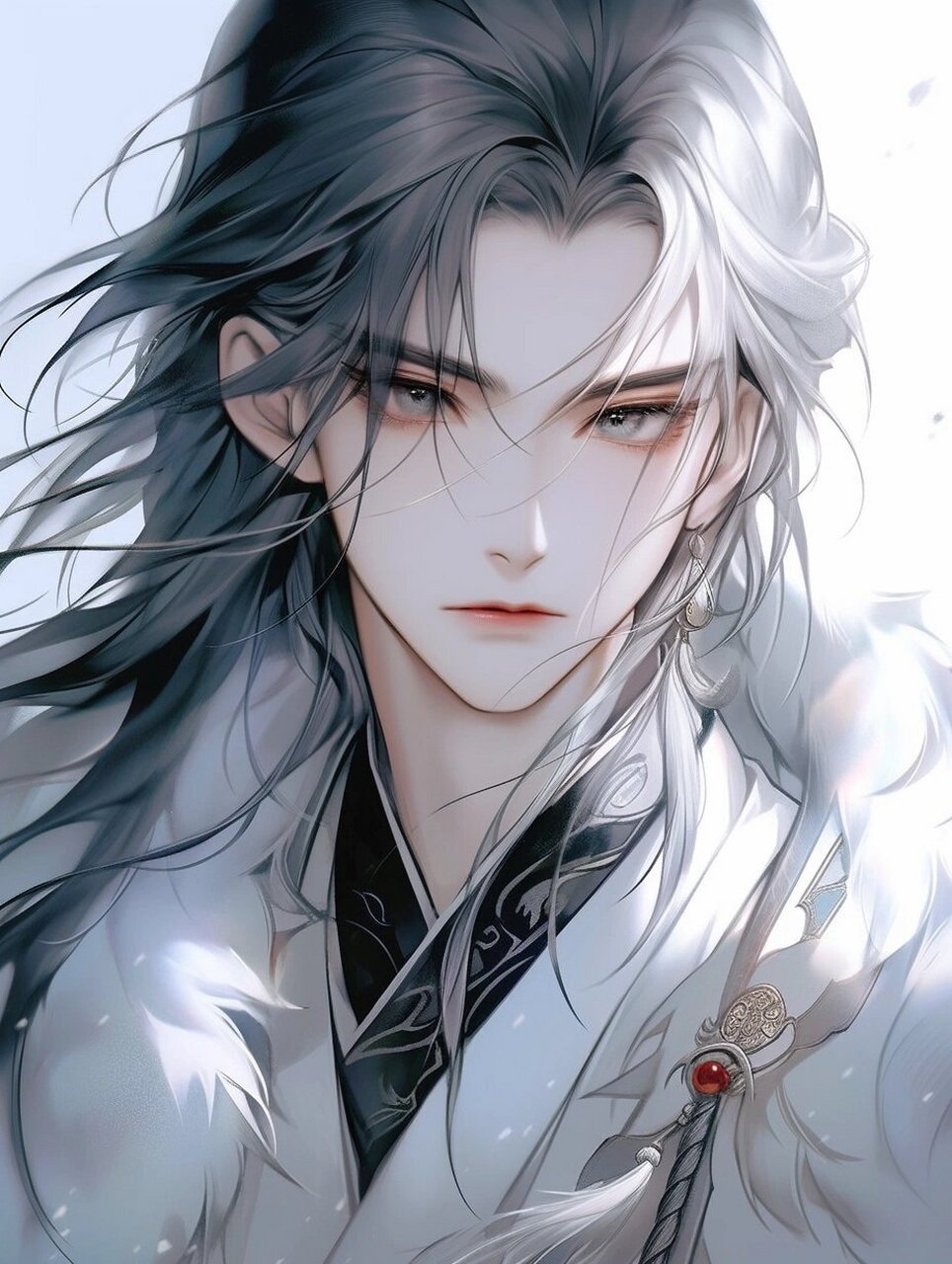 少侠·眉若远山眼似秋水|古风头像男生头像