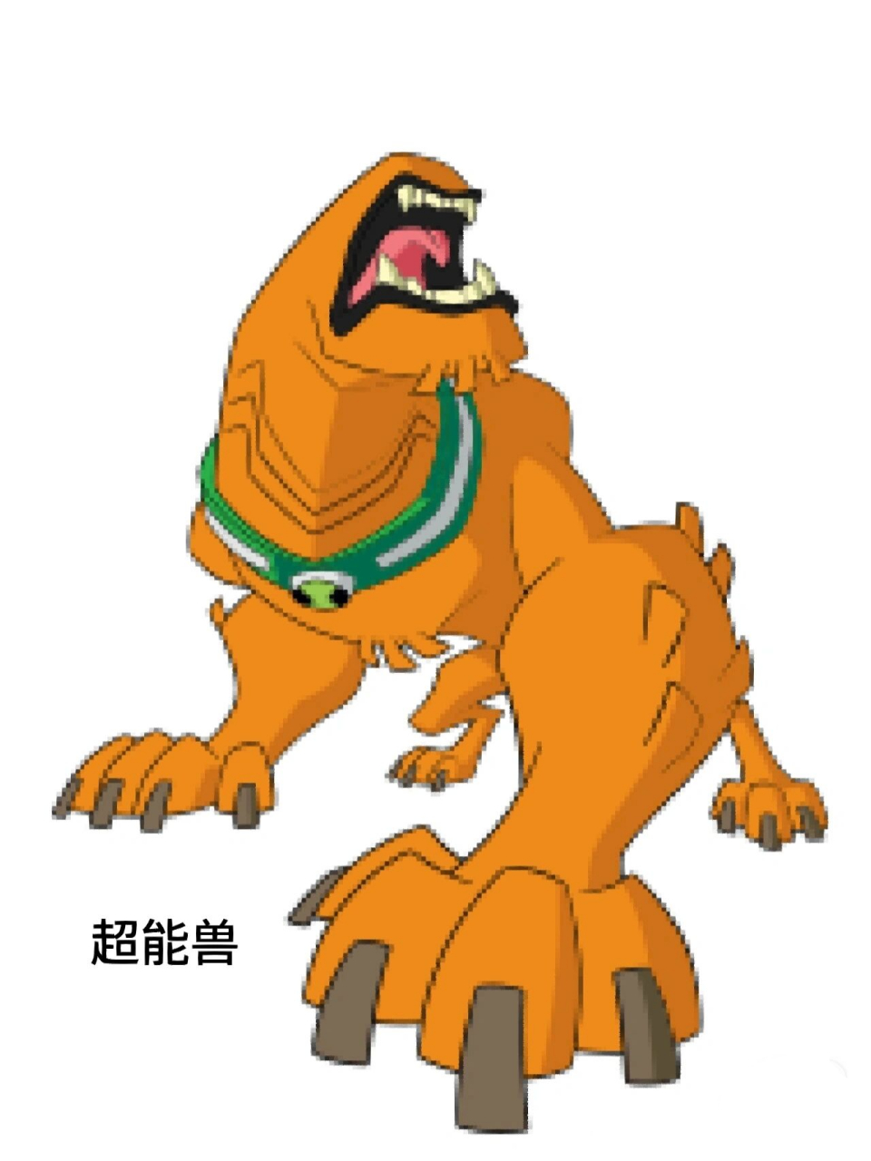 ben10全面进化外星英雄介绍(3) 超能兽 英文名:wildmutt,词源"wild"