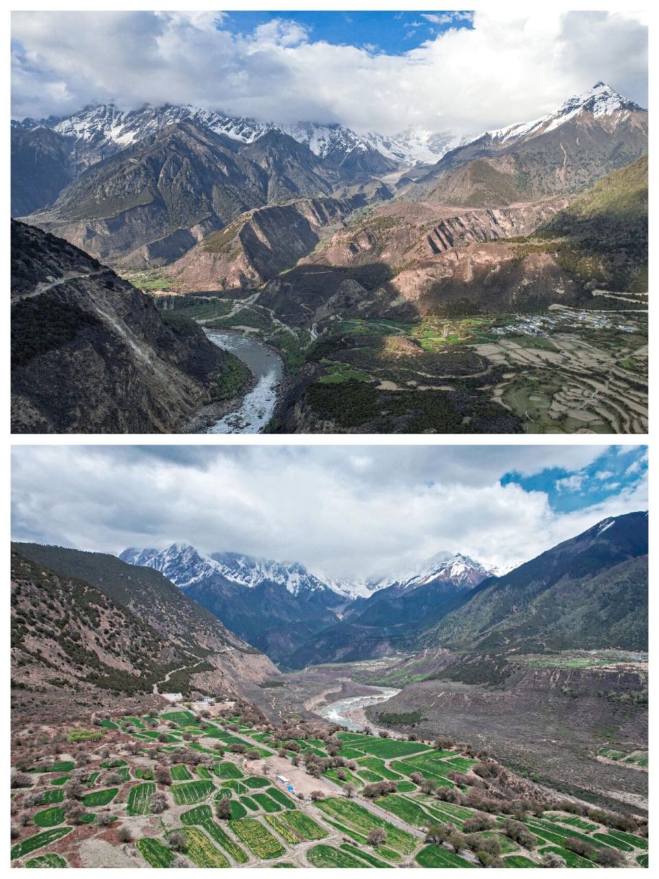 西藏林芝|雅鲁藏布大峡谷索松村两日攻略 94行程 湍急的雅鲁藏布江