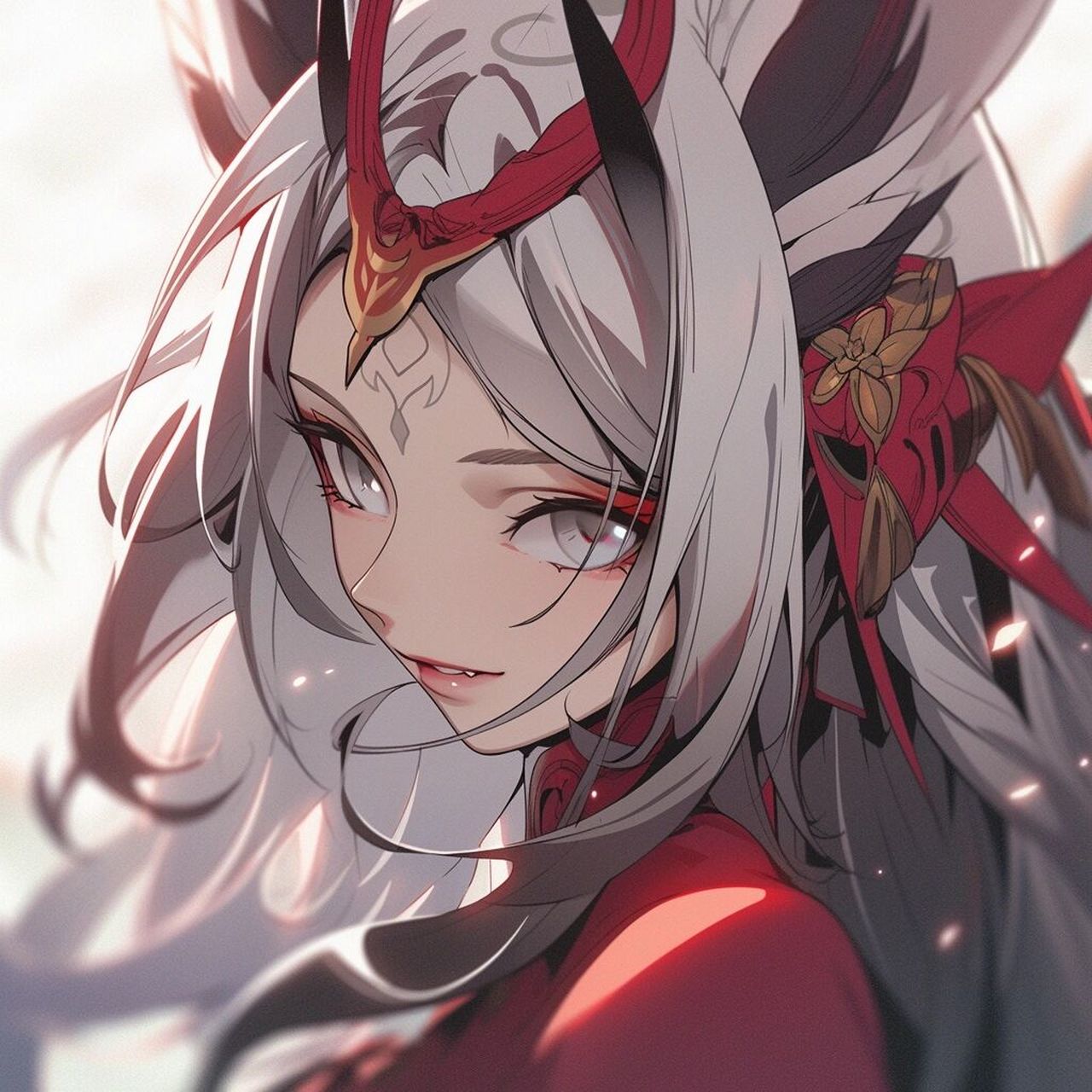 狐妖少女阴阳师风格系列头像更新 狐妖少女系列头像更新,其中杂糅了多