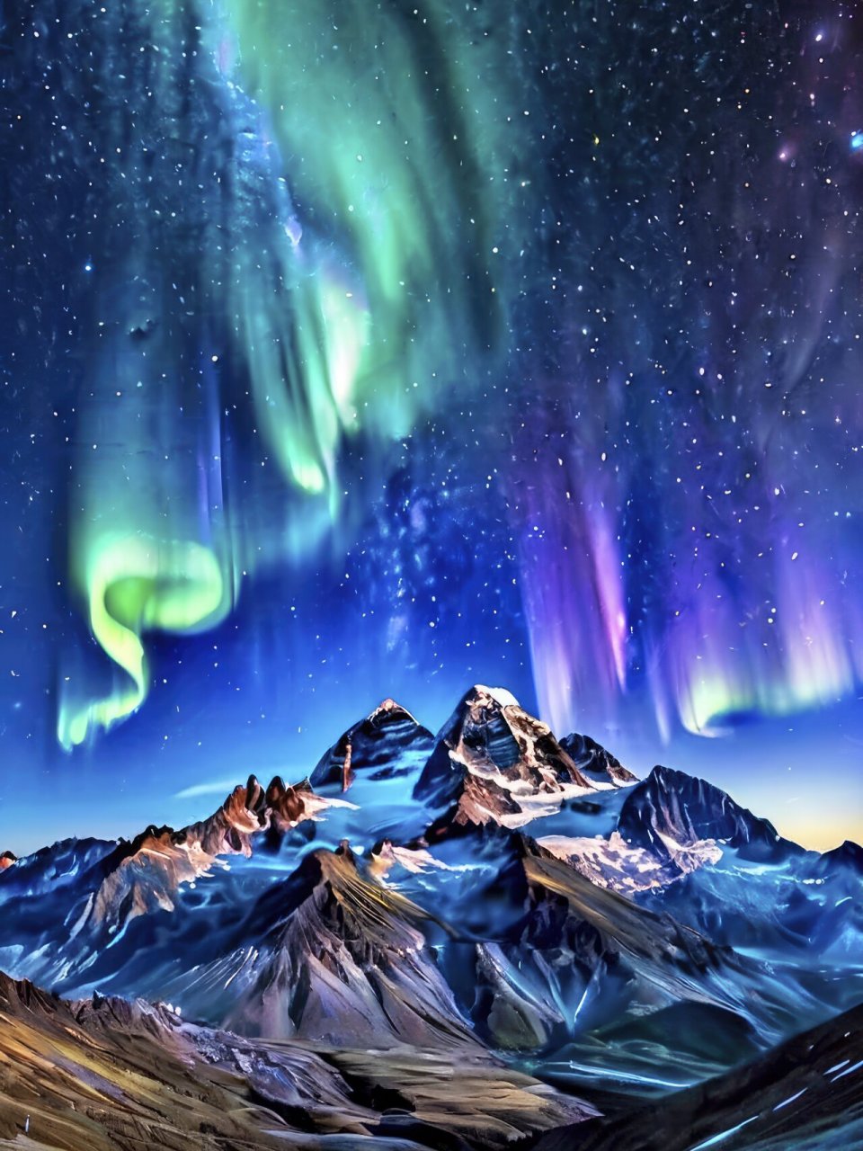 治愈系手机风景壁纸—极光 拿图请留痕,需要原图请私信,免费送.