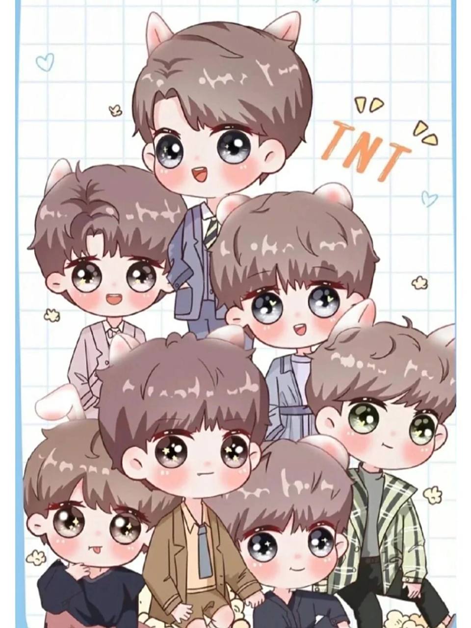 q版时代少年团壁纸来喽!宝子们注意