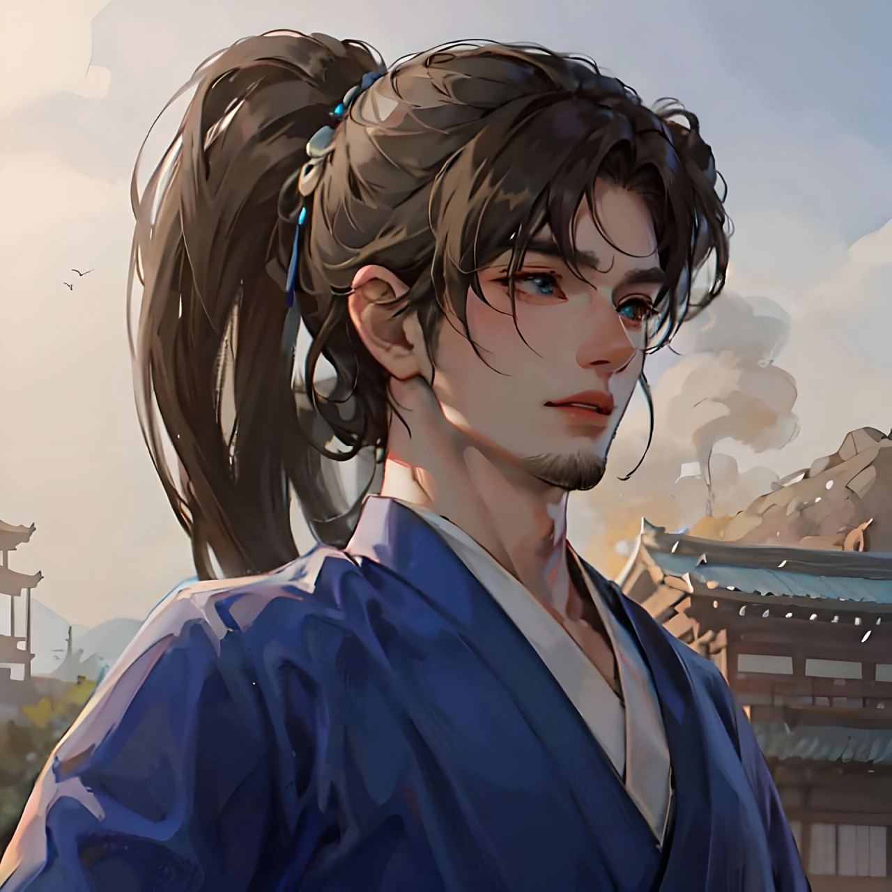 『情侣头像』宫本武藏&阿通94 "宫本武藏,天下无双!