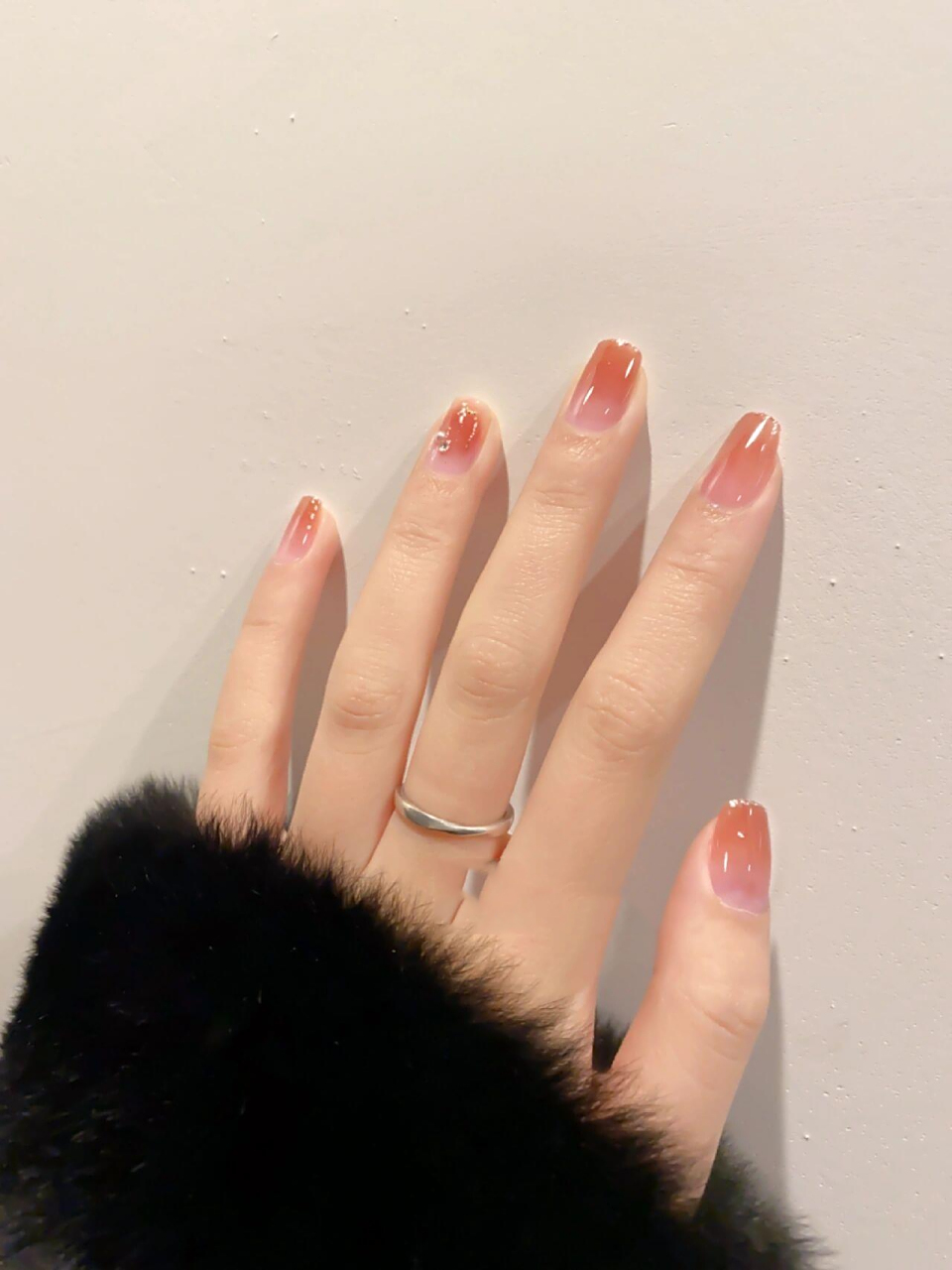 2023新款美甲 2023新款美甲7715冰透简约果冻78 这款美甲上手也