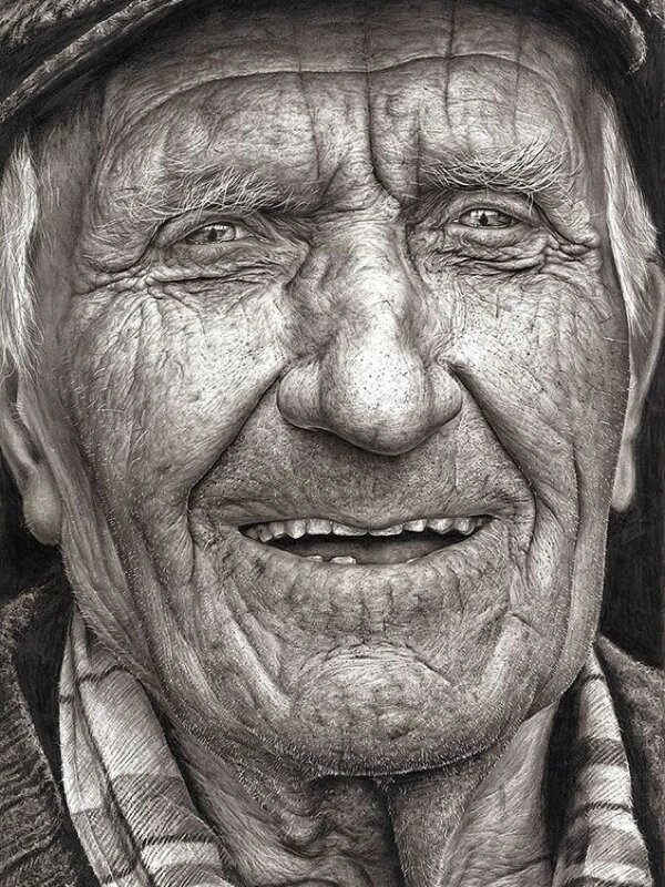 一组震撼人心的超写实素描,快收藏学习欣赏