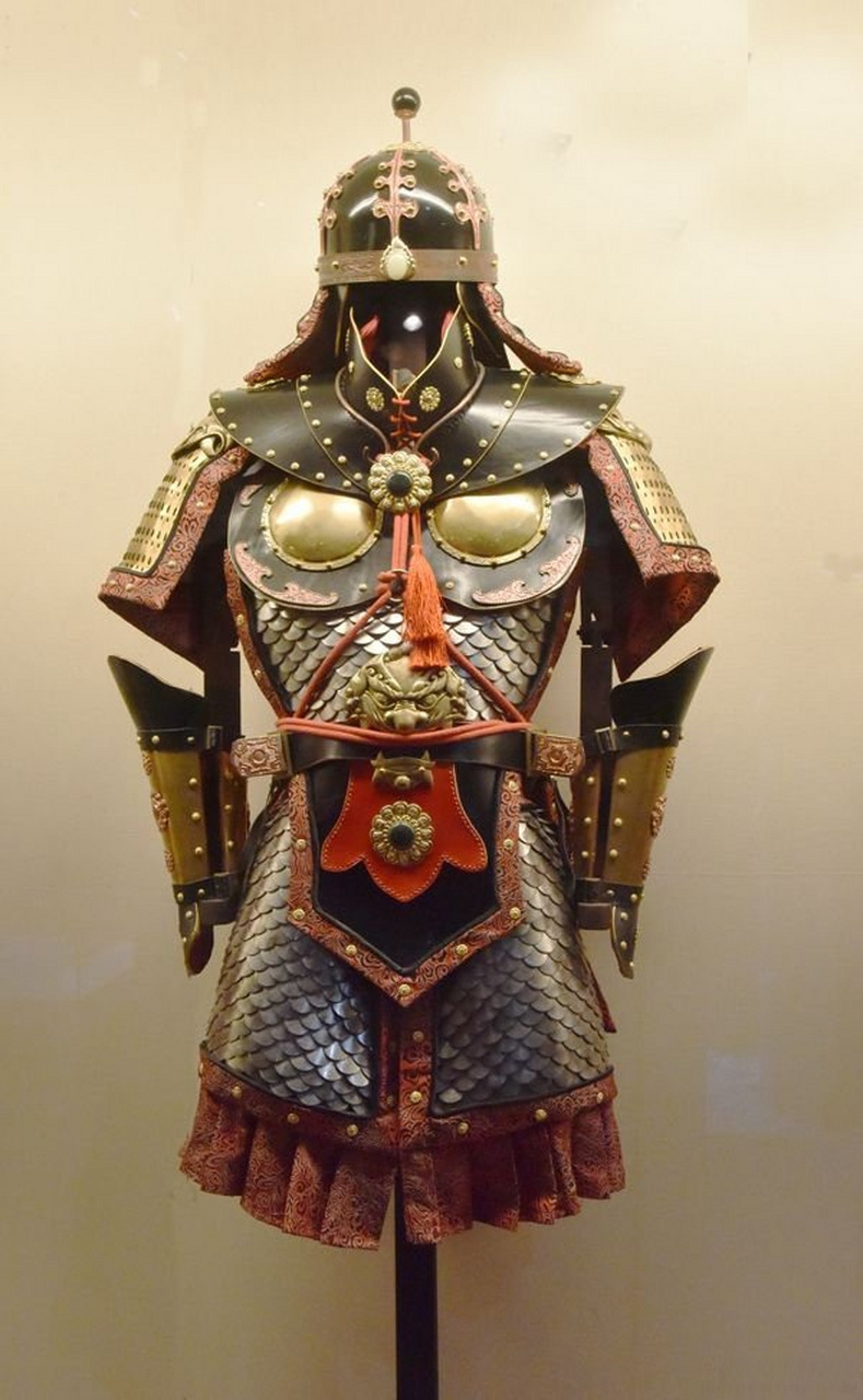 日本盔甲和唐朝盔甲图片