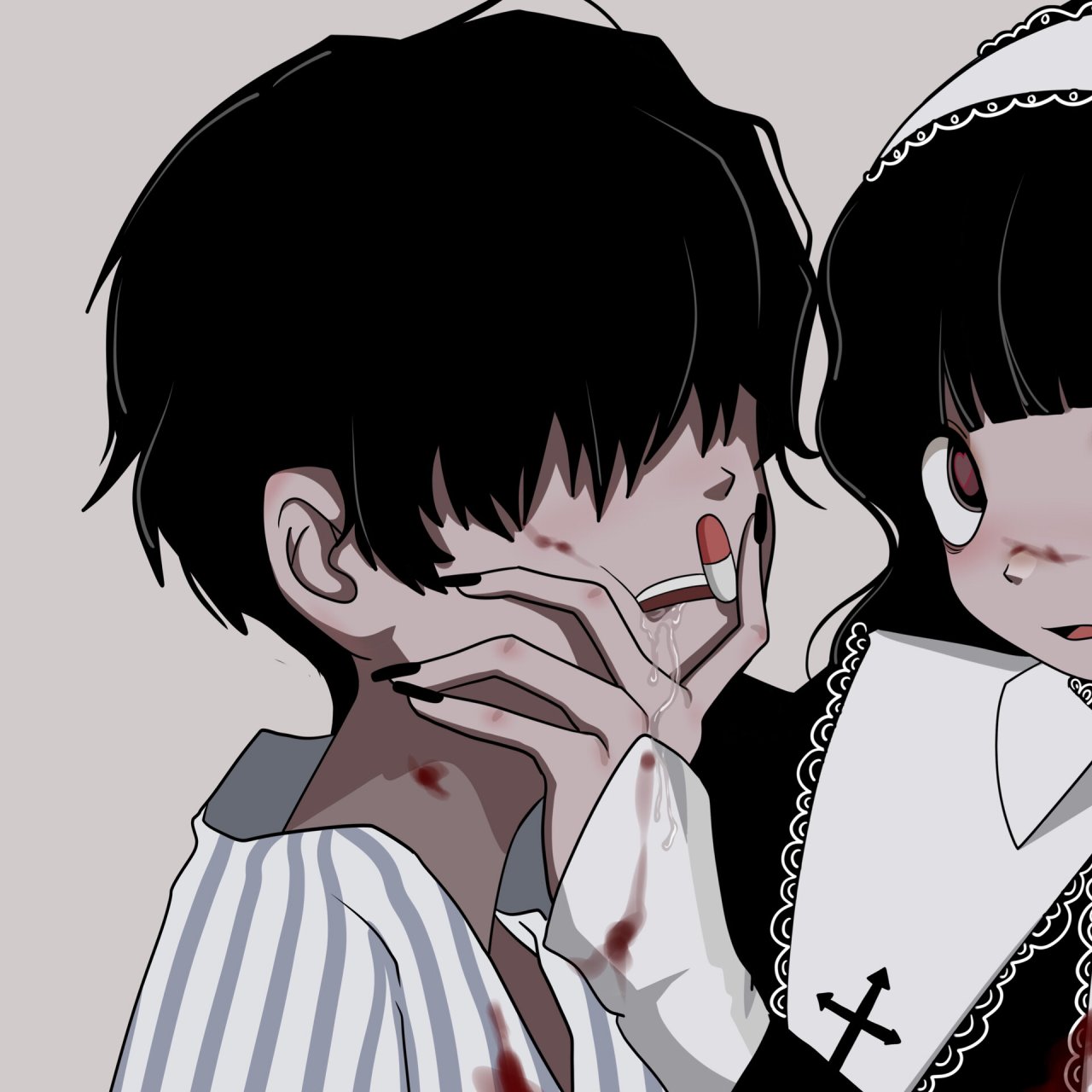 情头|7415redemption|新稿96 丧丧的头像画一波7199 有点